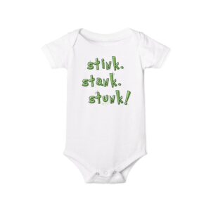 Baby stink. stank. stunk! One Piece